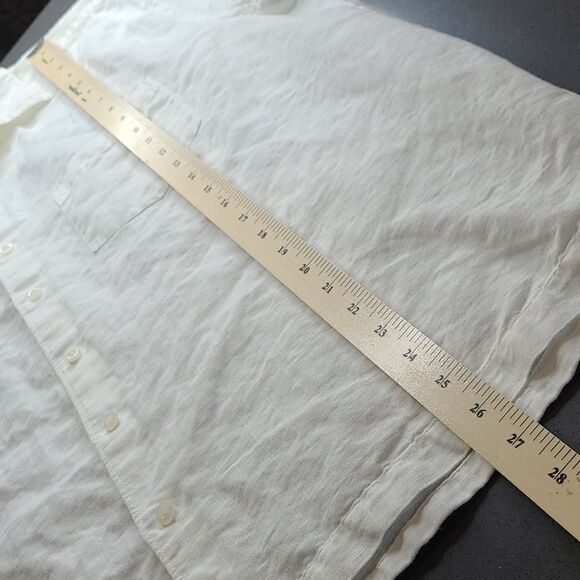 the Habanero Co sz L cotton linen shirt - Picture 5 of 11